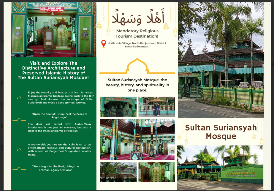 Brochure Sultan Suriansyah Mosque